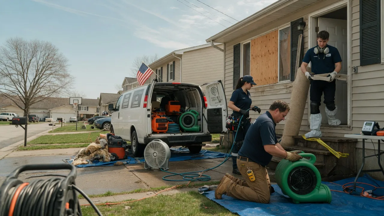 Water Damage Restoration in Mansfield, TX near me